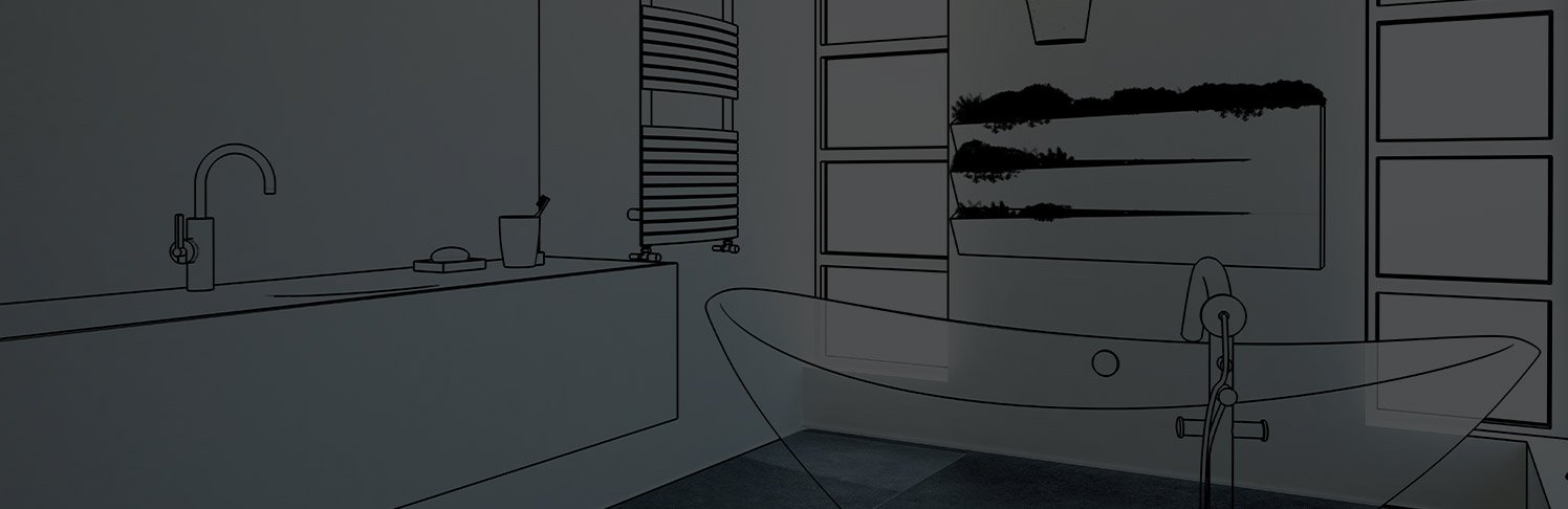 dessin aménagement salle de bain